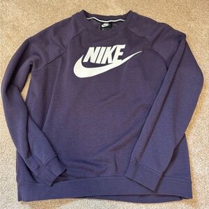 Nike Purple Crewneck Sweater
